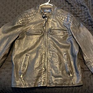 Polo Ralph Lauren Leather Moto Jacket